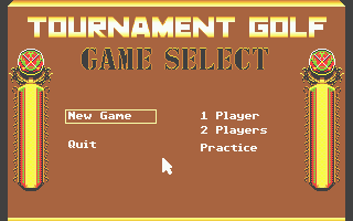 Tournament Golf screenshot 4 for Atari ST